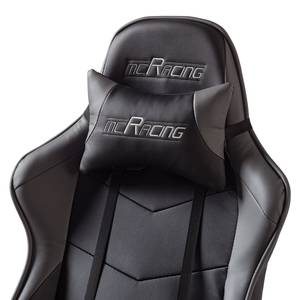 Gaming Chair mcRacer II Ecopelle/Nylon - Nero / Grigio