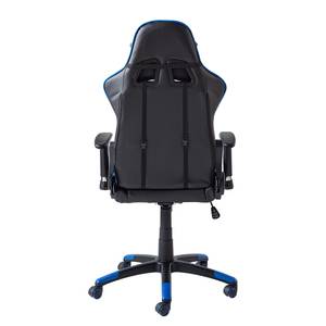 Gaming Chair mcRacer II Kunstleder / Nylon - Schwarz / Blau