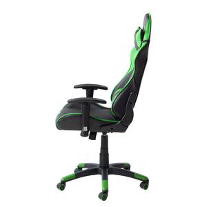 Gaming Chair mcRacer II Ecopelle/Nylon - Nero / Verde