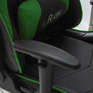 Gaming Chair mcRacer II Ecopelle/Nylon - Nero / Verde