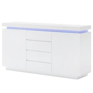 Buffet Emblaze VII (avec éclairage) Blanc brillant