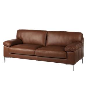 Sofa Parlin (3-Sitzer) Echtleder Mokka