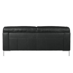 Sofa Parlin (3-Sitzer) Echtleder Schwarz