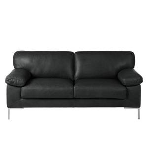 Sofa Parlin (2,5-Sitzer) Echtleder Schwarz