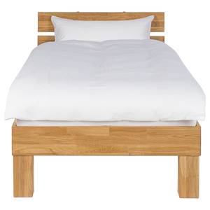 Massief houten bed AresWOOD II geolied massief wild eikenhout - 90 x 200cm