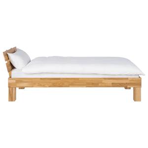 Massief houten bed AresWOOD II geolied massief wild eikenhout - 90 x 200cm