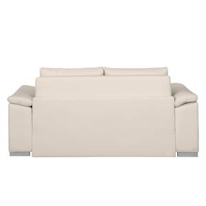 Sofa letto LATINA con bracciolo sloping Tessuto Doran: color crema - Larghezza: 210 cm