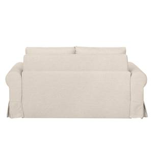 Schlafsofa LATINA Country mit Husse Webstoff - Stoff Doran: Creme - Breite: 185 cm