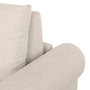 Schlafsofa LATINA Country mit Husse Webstoff - Stoff Doran: Creme - Breite: 185 cm