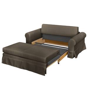 Schlafsofa Larmond Taupe - Breite: 165 cm