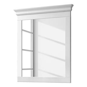 Specchio Bodo Bianco - Legno massello - 76 x 90 x 5 cm