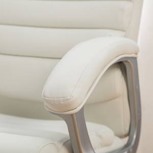 Fauteuil de direction Hatley Imitation cuir - Cuir synthétique Punam: Blanc