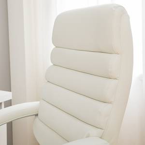 Fauteuil de direction Hatley Imitation cuir - Cuir synthétique Punam: Blanc