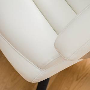 Fauteuil de direction Hatley Imitation cuir - Cuir synthétique Punam: Blanc