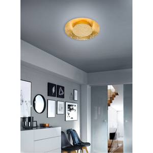 Plafonnier LED Shine-Marvel Métal - 1 ampoule - Doré - Abat-jour diamètre : 22 cm