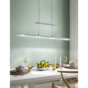 Suspension Lilli Nickel / Chrome Argenté 5 ampoules