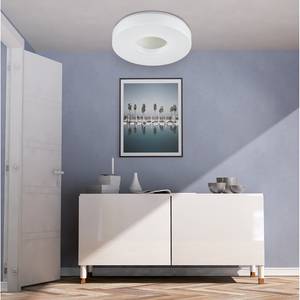 Plafonnier LED Cookie I Plexiglas / Aluminium - 1 ampoule - Abat-jour diamètre : 35 cm