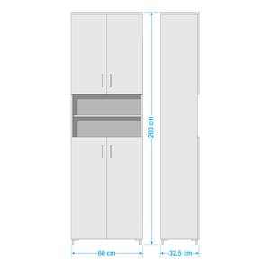 Hochschrank Atlanta I Weiß