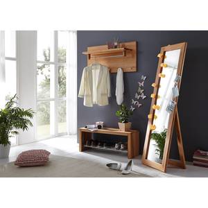 Wandgarderobe Anamur Wildeiche massiv - Eiche - Breite: 100 cm