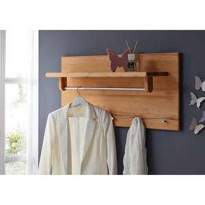 Wandgarderobe Anamur Wildeiche massiv - Eiche - Breite: 100 cm