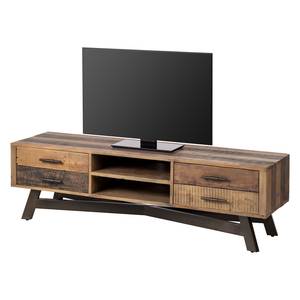 Tv-meubel TAMATI 165 cm massief pijnboomhout