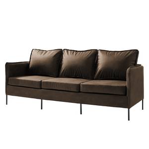 Sofa Southwell (3-Sitzer) Antiklederlook - Braungrau