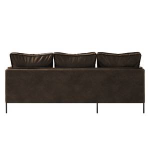 Sofa Southwell (3-Sitzer) Antiklederlook - Braungrau