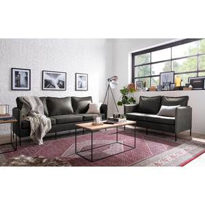 Sofa Southwell (2-Sitzer) Antiklederlook - Basalt