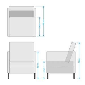 Sessel Southwell Antiklederlook - Cubanit