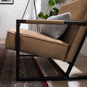 Fauteuil Rhode antieke leerlook - Cubanit