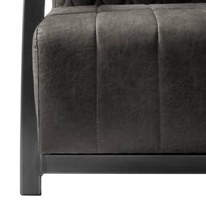 Sofa Straid (3-Sitzer) Antiklederlook - Basalt