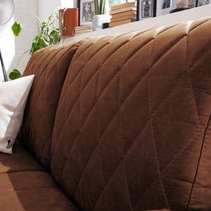 Sofa Straid (2-Sitzer) Antiklederlook - Mittelbraun