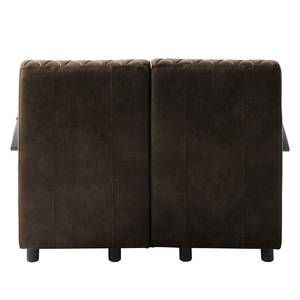 Sofa Straid (2-Sitzer) Antiklederlook - Braungrau