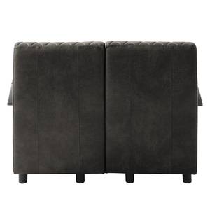 Sofa Straid (2-Sitzer) Antiklederlook - Basalt