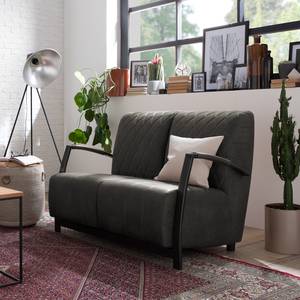 Sofa Straid (2-Sitzer) Antiklederlook - Basalt