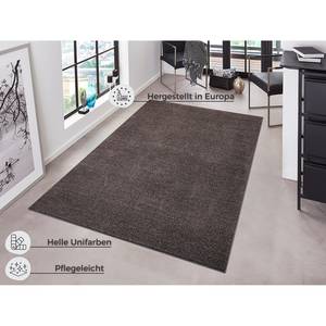 Tapis Uni Pure Fibres synthétiques - Basalte - 140 x 200 cm