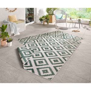 Tapis intérieur/extérieur Malta Fibres synthétiques - Vert vieilli - 160 x 230 cm