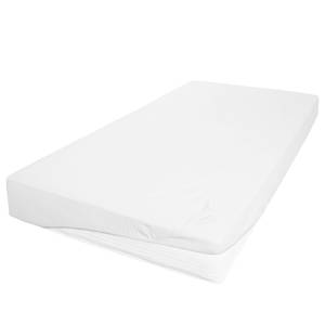 Drap-housse 180x200 en coton blanc COTON