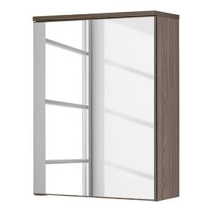 Armoire à miroir Gali Chêne foncé - 60 cm