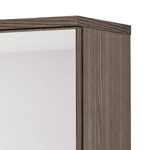 Armoire à miroir Gali Chêne foncé - 120 cm - Imitation chêne foncé