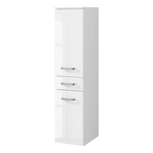 Armoire colonne Zeehan Blanc - Blanc brillant