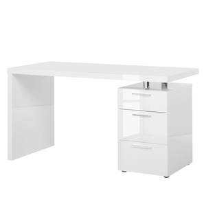 Bureau Teshie Blanc brillant - Blanc brillant