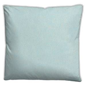 Parure de lit Finnkongkeila Flanelle - Bleu pastel / Blanc - 155 x 220 cm + oreiller 80 x 80 cm