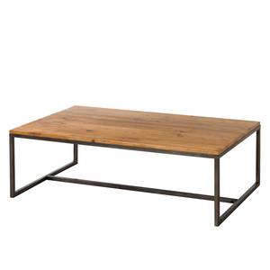 Table basse Woodson I Acacia massif / Fer - Acacia Marron clair