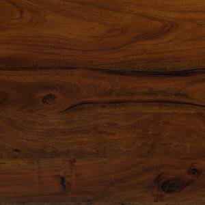 Bijzettafel Woodson massief acaciahout/ijzer - Bruin acaciahout