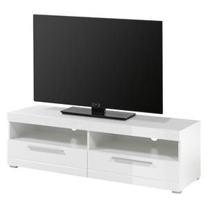 TV-Lowboard Liminka I Hochglanz Weiß / Weiß