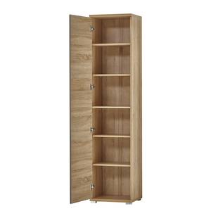 Garderobenschrank Arcola Eiche Riviera Dekor - Graphit