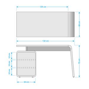 Bureau CSL 440 zwart