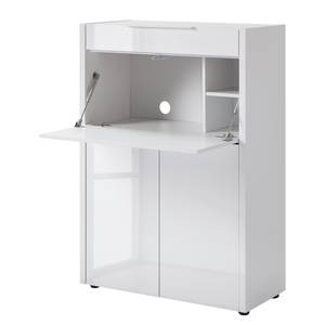 Secretaire MC 120 hoogglans wit