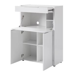 Secretaire MC 120 hoogglans wit